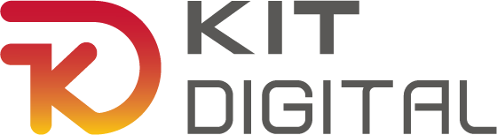 Logotipo de Kit Digital, que representa servicios de transformación digital y tecnología en España.